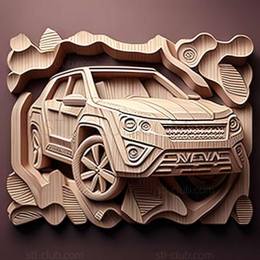 3D модель SsangYong Actyon (STL)